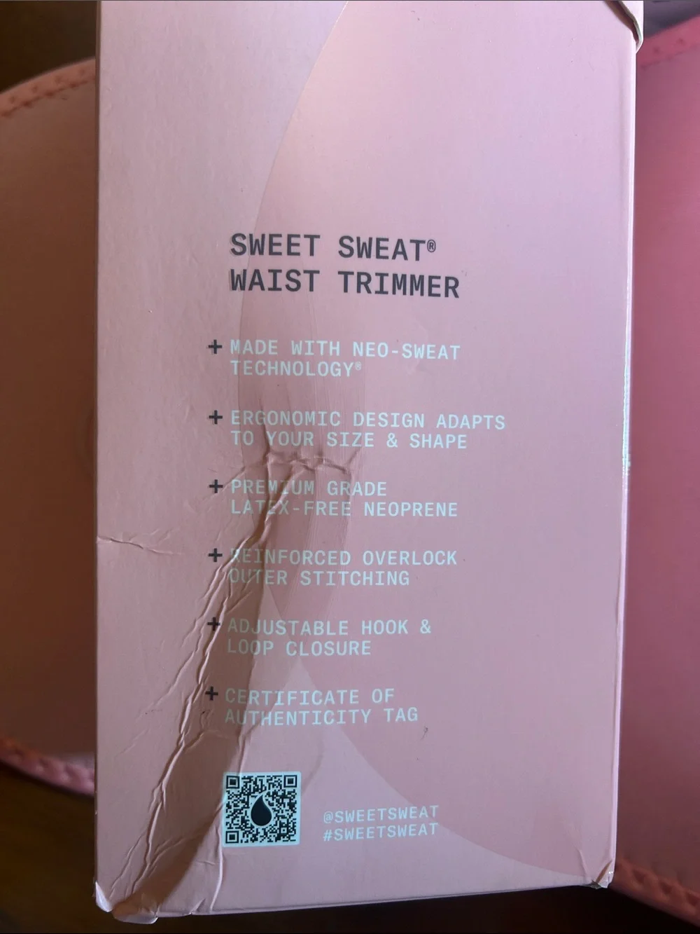 Sweet Sweat new box